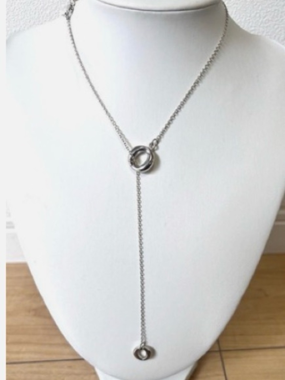 Tiffany & Co Elsa Peretti Sevillana Lariat Necklace in Sterling silver